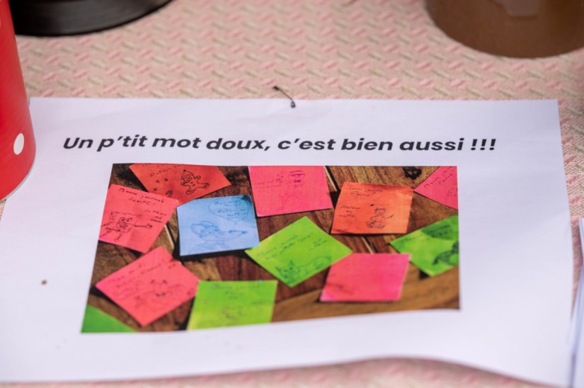 Un petit mot doux, c'est bien aussi