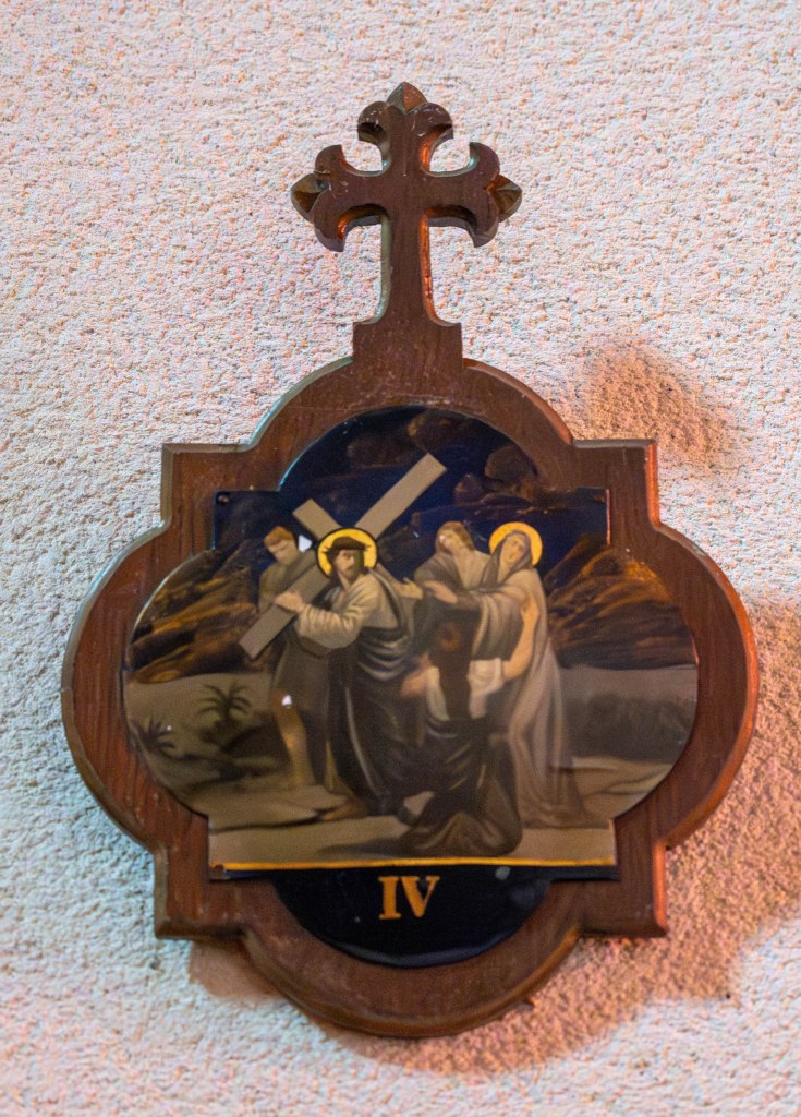 Le chemin de croix station 4