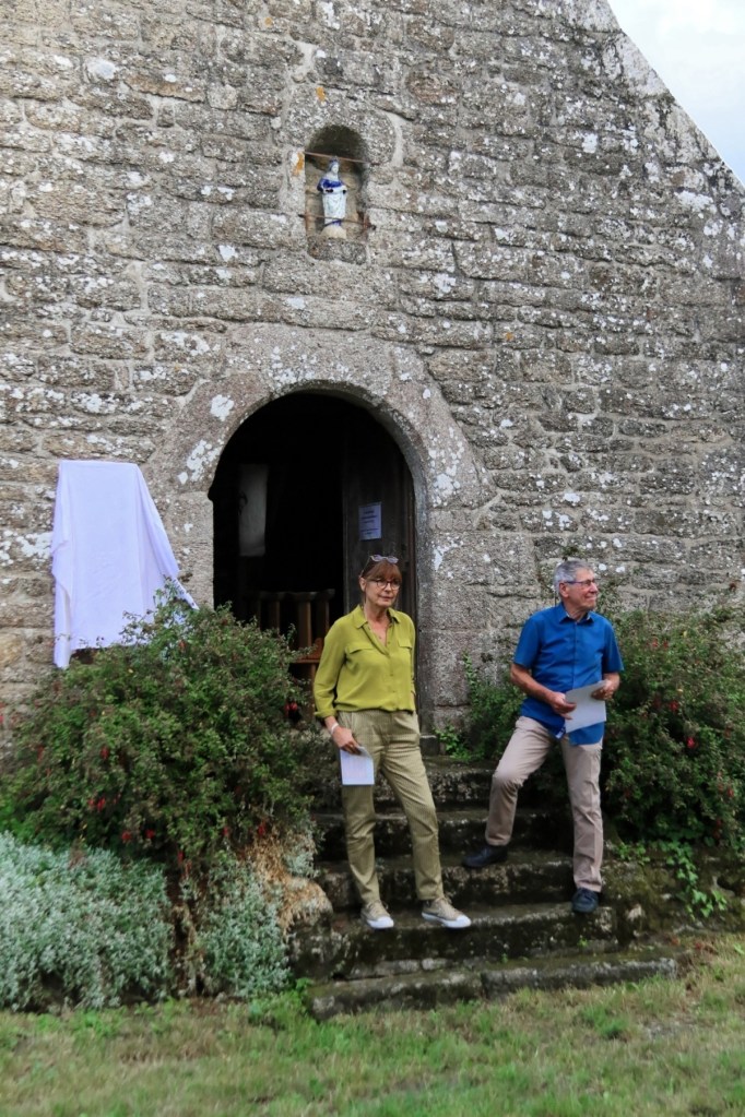 Madame Texier et Daniel Mechet